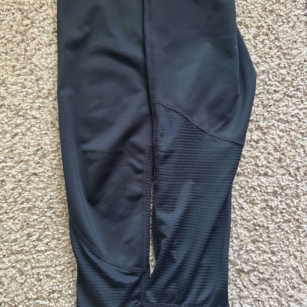 Nordstrom Zella Leggings Trio - Black, Blue Camo, and Teal bundle of 3 pair - Picture 8 of 9